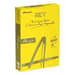 REY Adagio A4 80g 500 Feuilles Canari Pastel