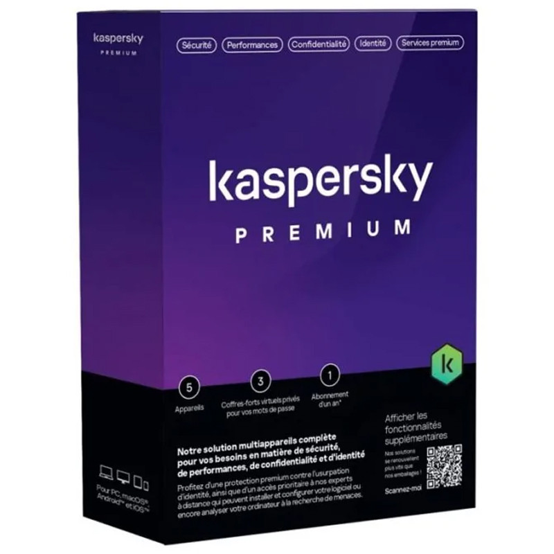 Kaspersky kaspersky Premium 3 Postes Protection Complete 1an