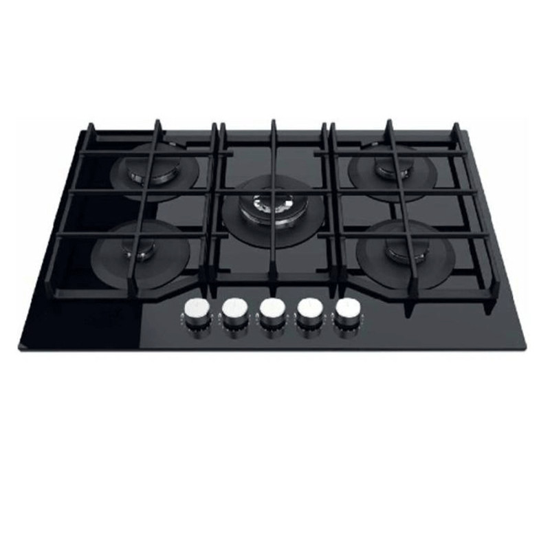Ariston de Cuisson Encastrable AGS72F-BK 5 Feux 75Cm