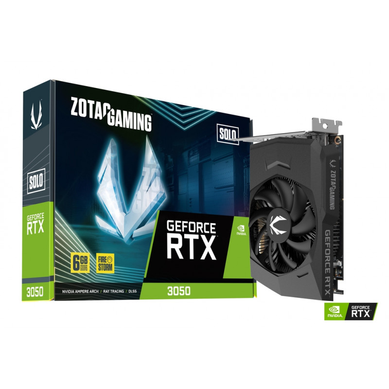 Zotac Graphique ZOTAC Gaming GeForce RTX 3050 GDDR6 Solo