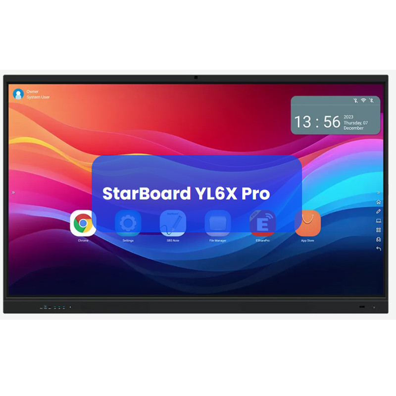 Starboard Interactif Starboard TE‐YL6X‐PRO 75" Tactile Ultra HD 4K