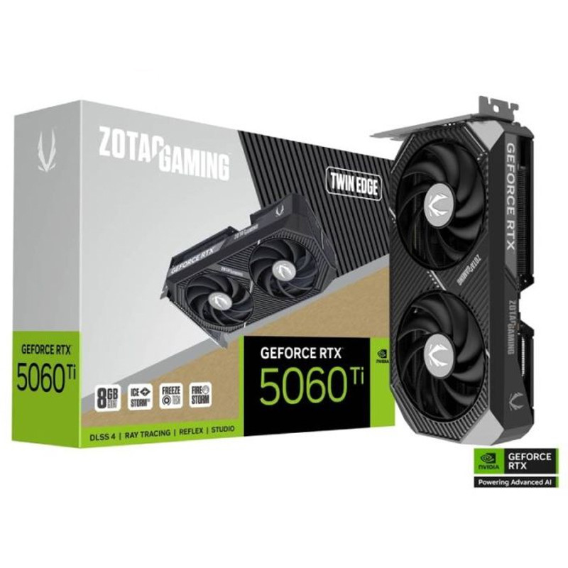 Zotac Graphique Gaming Zotac GeForce RTX 5060 Ti Twin Edge GDDR7