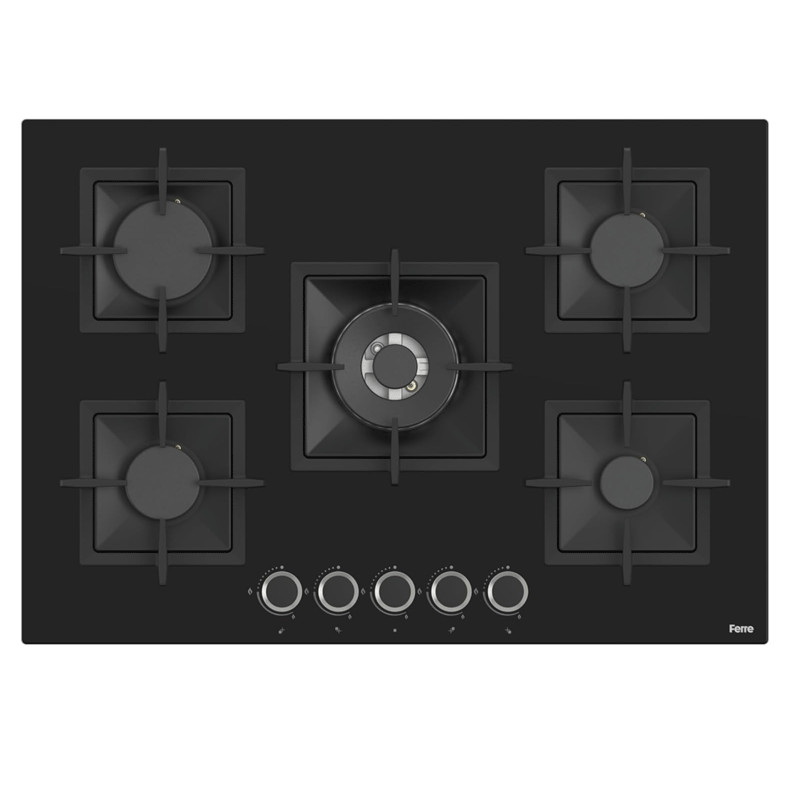Arthur Martin Cuisson Encastrable Arthur Martin AMPW75VCB01 5 Feux 75Cm