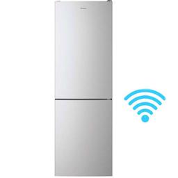 Candy Combiné CCE4T618EX 346 Litres NoFrost Inox