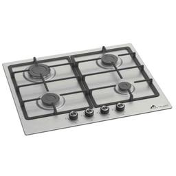 Mont Blanc de Cuisson Encastrable PXR60-4 Feux 60Cm Inox