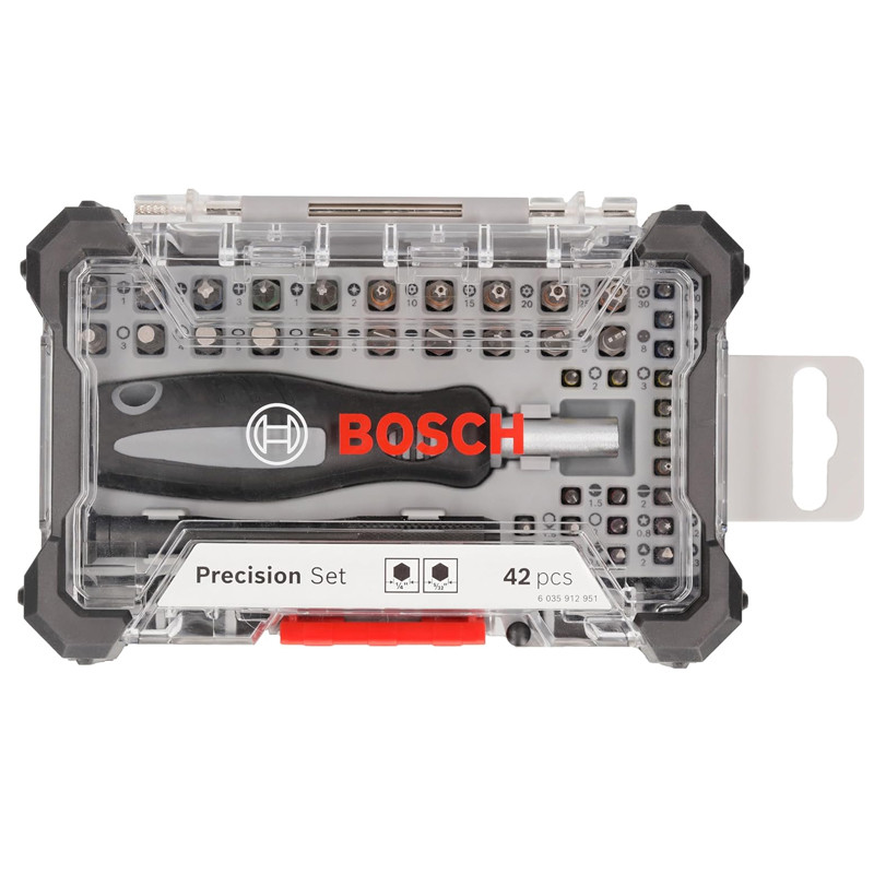 Bosch Coffret d'embouts de Vissage de Précision 42 Pièces