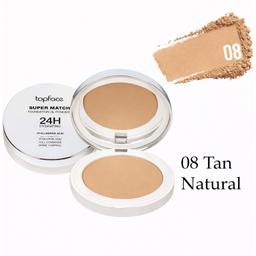 Topface Fond de Teint Poudre Compact Super Match 24H N°008 Tan Natural