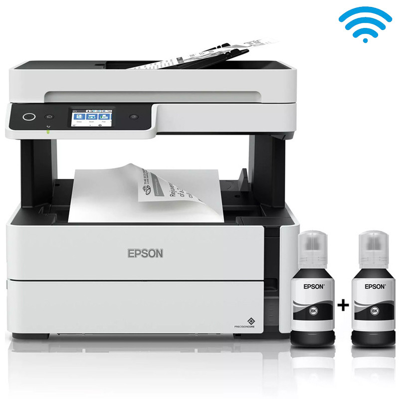 Epson Imprimante Multifonction Monochrome à Réservoirs D’encre EcoTank M3170