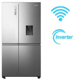 Hisense Side By Side Inverter RS5P668NMC 637L NoFrost Inox