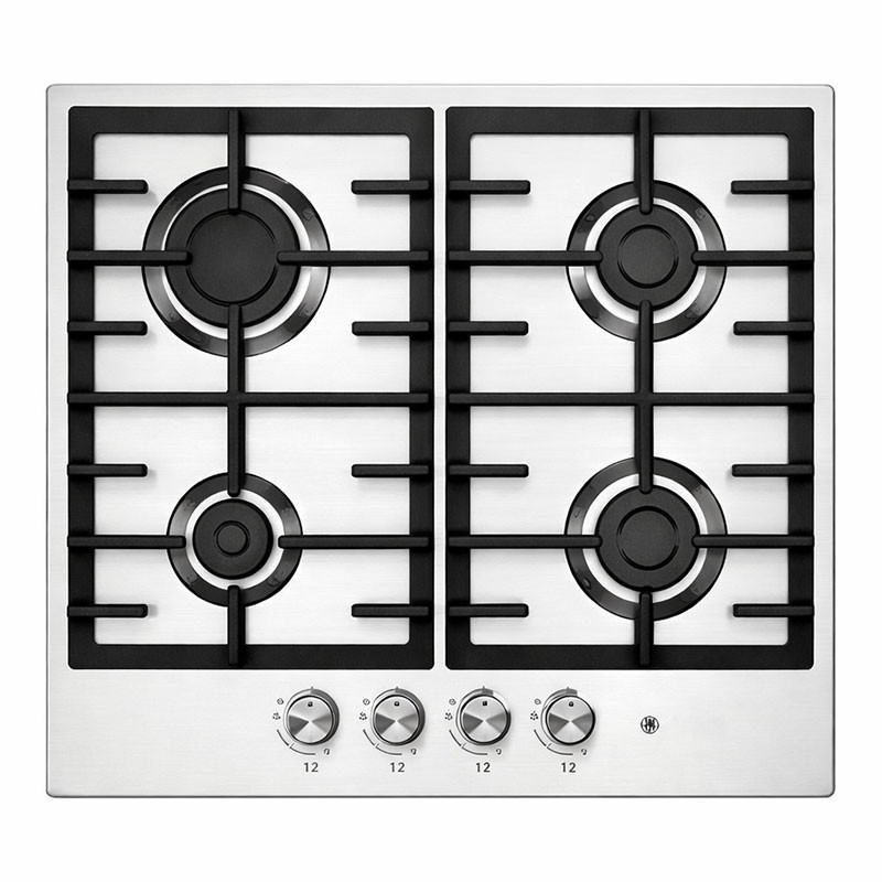 Elleti Cuisson Encastrable Elleti 35220CDN 4 Feux 60Cm Inox