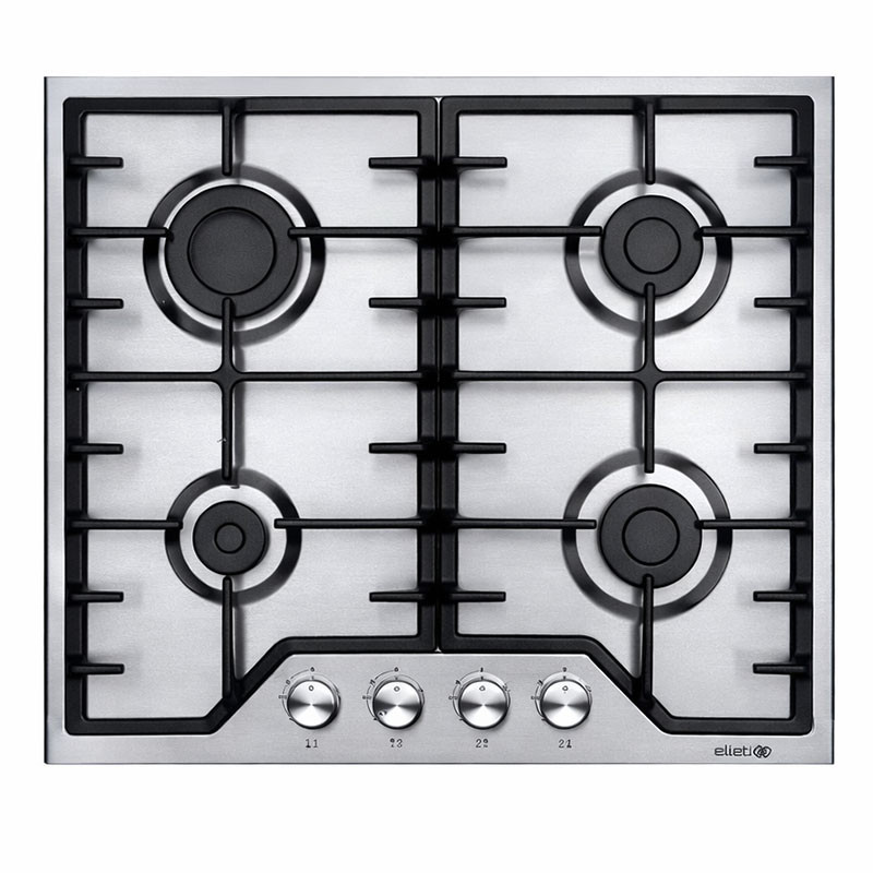 Elleti Cuisson Encastrable Elleti 60220DN 4 Feux 60Cm Inox