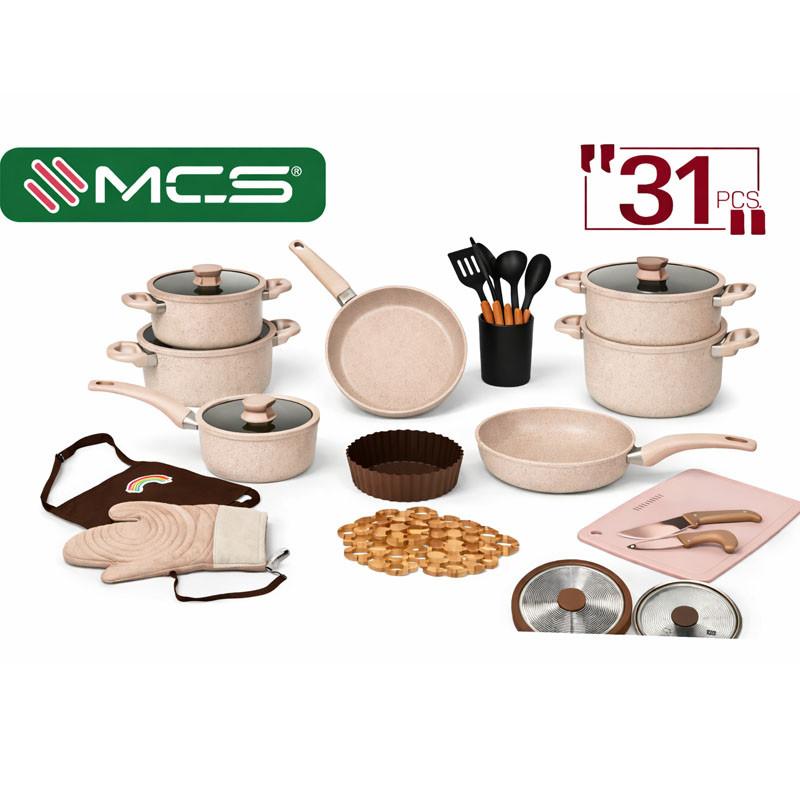 MCS Batterie MCS 31 Pièces Granite Beige