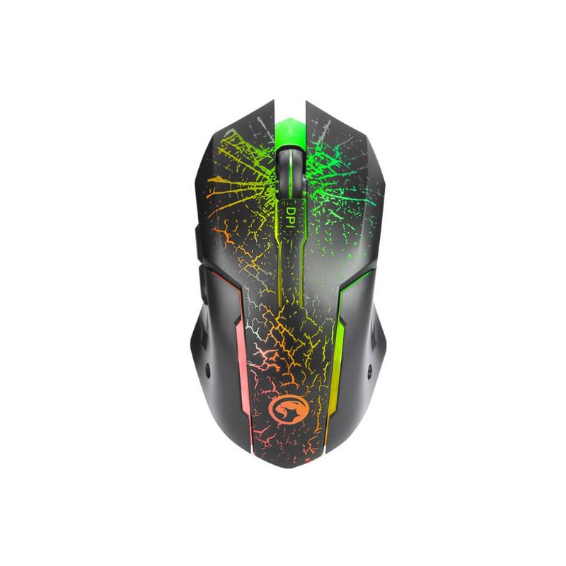 Marvo M207 Scorpion USB 2.0 6 Boutons 7 Couleurs 3200DPI