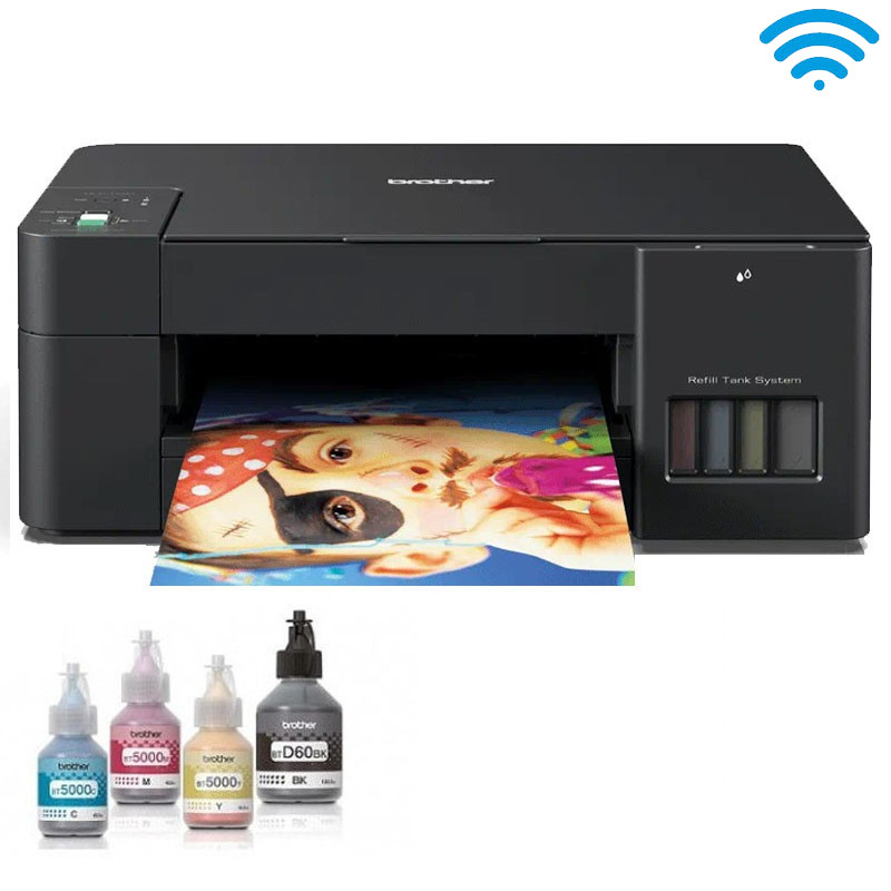 Brother Imprimante DCP-T420W à Réservoir Intégré Couleurs