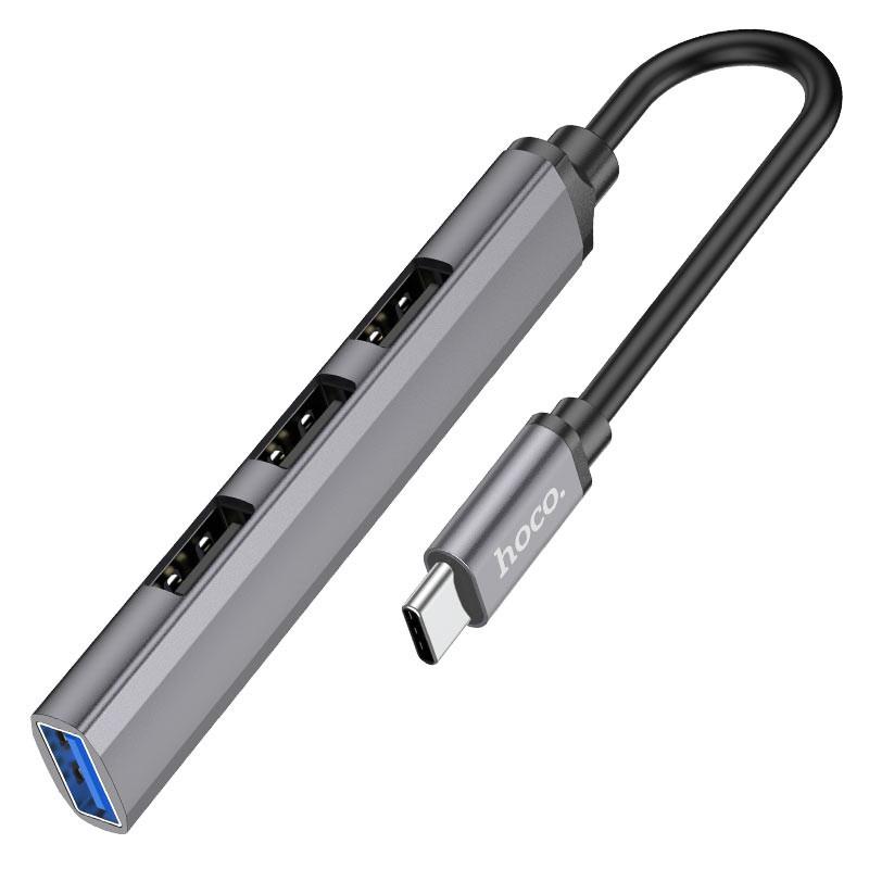 Hoco Adaptateur HB26 4En1 Type-C
