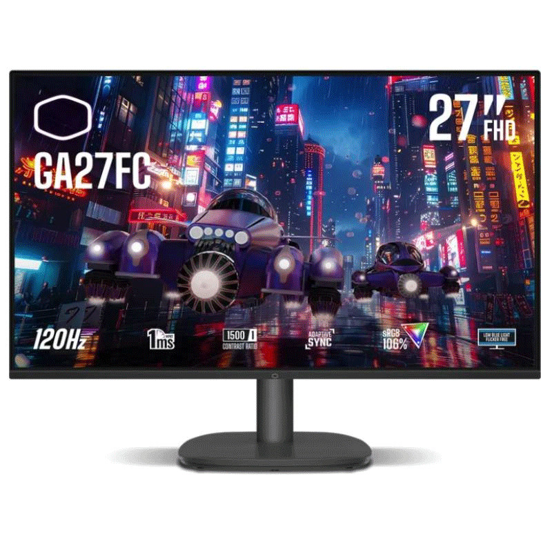 Cooler Master Ecran Gaming GA27FC 27'' Full HD 120Hz IPS