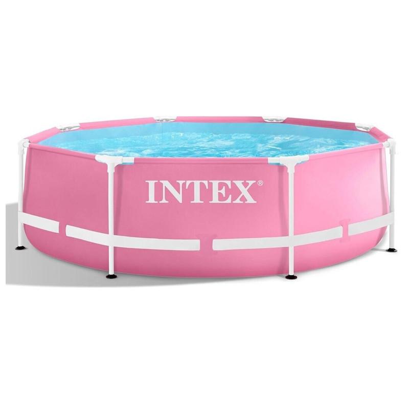 Intex Hors Sol à Cadre Métal Intex 244 x 76 cm