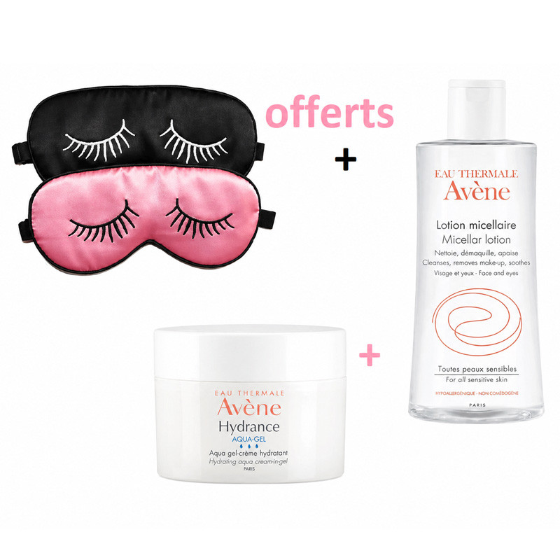 Avène Coffret Crème Hydratant Hydrance Aqua Gel + Lotion Micellaire 100 ml