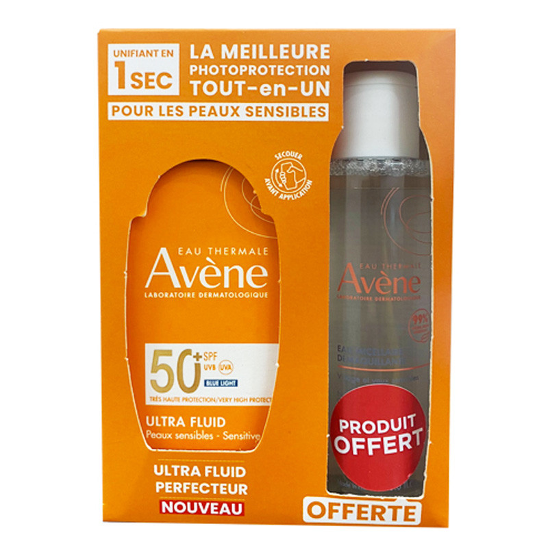 Avène Ecran Ultra Fluide Perfecteur SPFml + Eau Micellaire