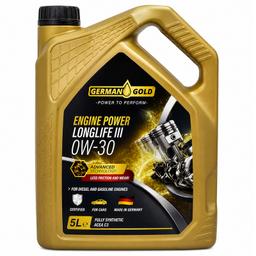 German Gold German Engine Power LongLife III 0W30 5L
