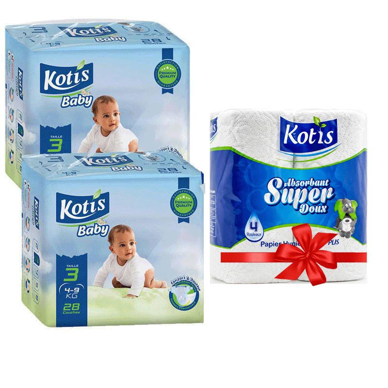 KOTIS Bébé Kotis Premium T3 28 Pièces Midi Eco