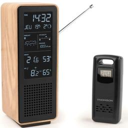 THOMSON Bluetooth Station Météo WS102TBK