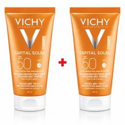 Vichy Capital Soleil Emulsion Toucher Sec Teinté SPF50