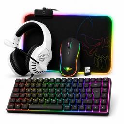 SPIRIT OF GAMER Spirit Of 4En1 Casque Micro + Clavier + Souris & Tapis