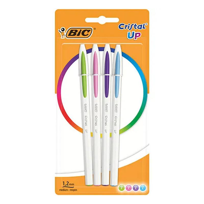 Bic Stylos Cristal UP BLST Multi couleur