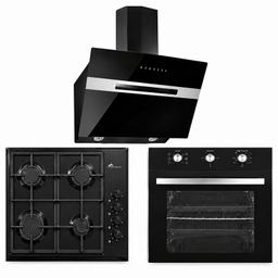 Mont Blanc Électroménager : Hotte + Four Electrique + Plaque De Cuisson