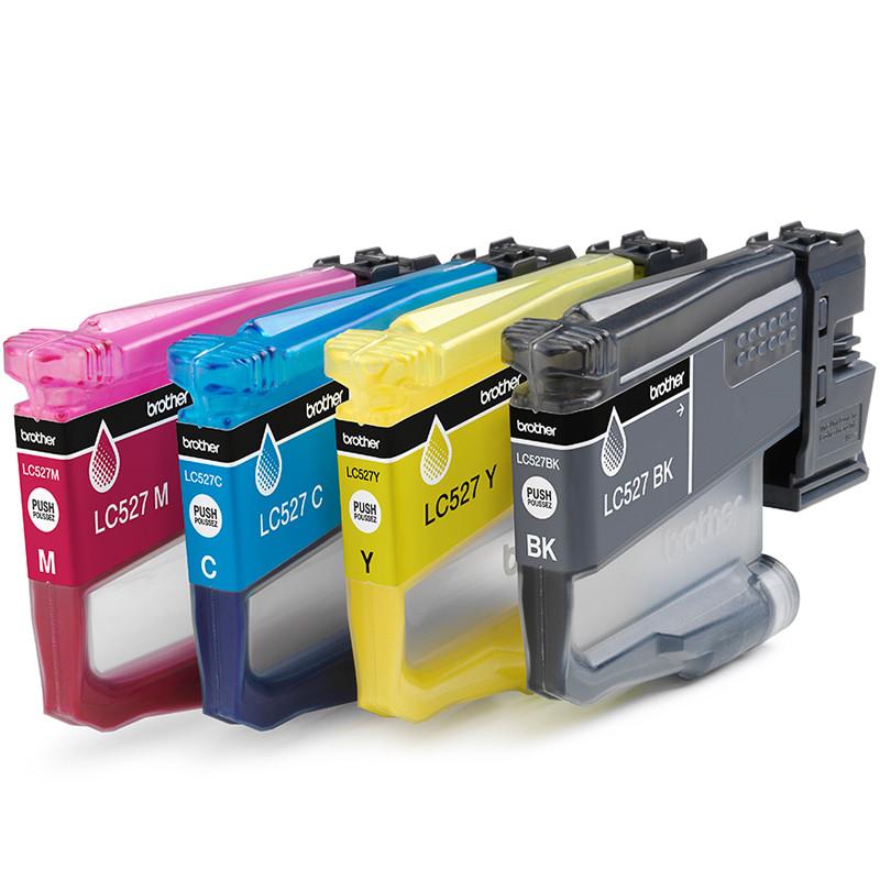 Brother de 4 Cartouches D'encre LC527VAL 4 Couleurs