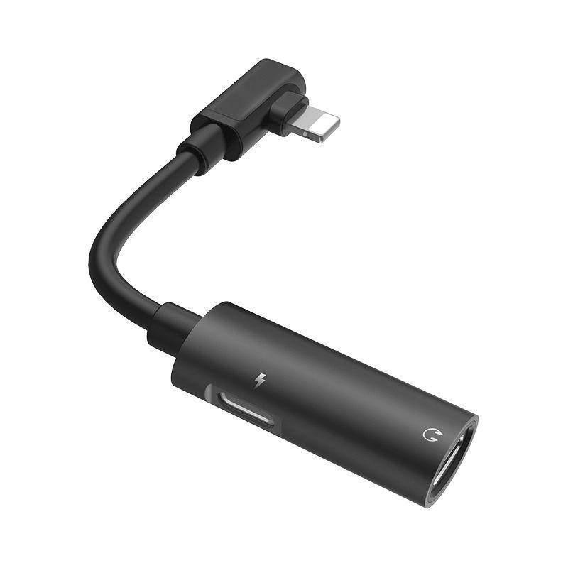 Hoco Adaptateur HOCO VERS 2X IPHONE CONVERTISSEUR AUDIO 2 EN 1