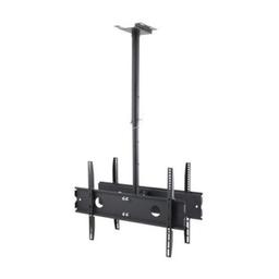 SBOX Support REVOLVANT PLAFOND POUR DOUBLE TV 40" 65"