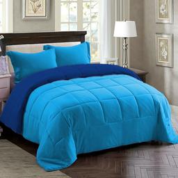 ORTHODREAM 2 Places Double Faces Turquoise + 2 Taies D’oreillers