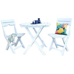 Sotufab Plast + 2 Chaises Pliantes Ruspina