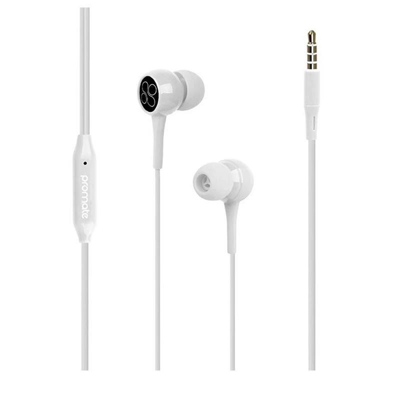 Promate Bent, écouteurs Stéréo Intra-Auriculaires