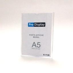 Display K-1128, Porte Affiche mural A5 Transparent