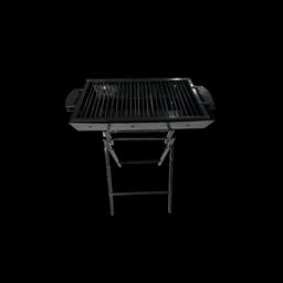 Charbon Barbecue Pliable grille de 50 cm en métal