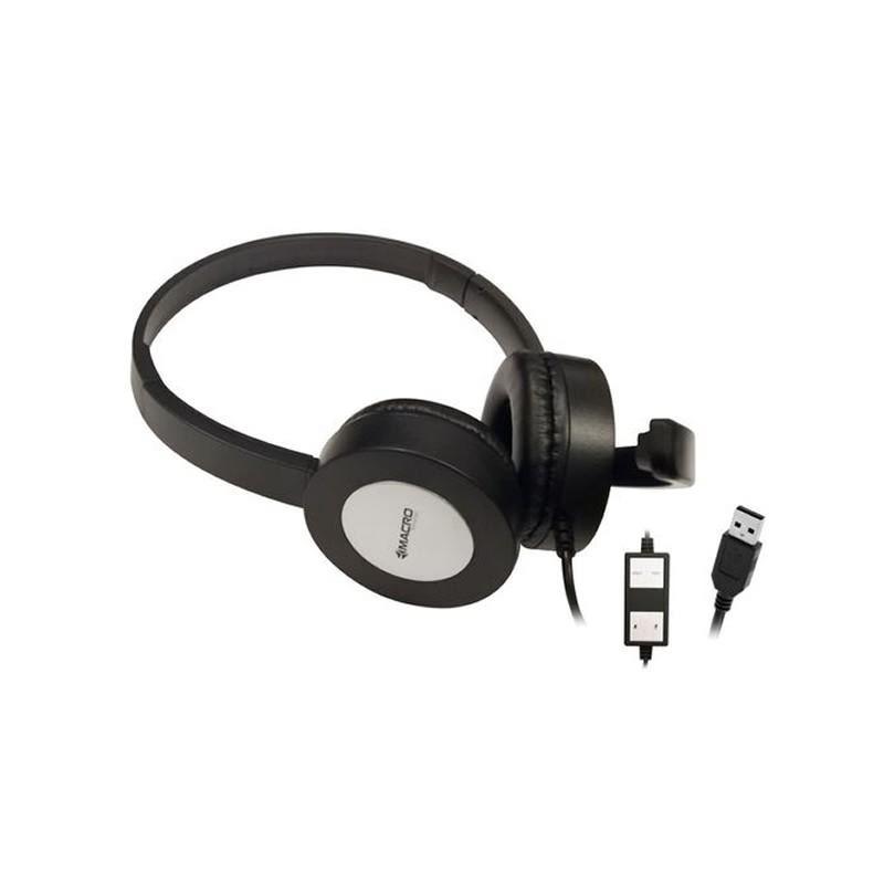 Macro H5325, Casque Micro Filaire USB