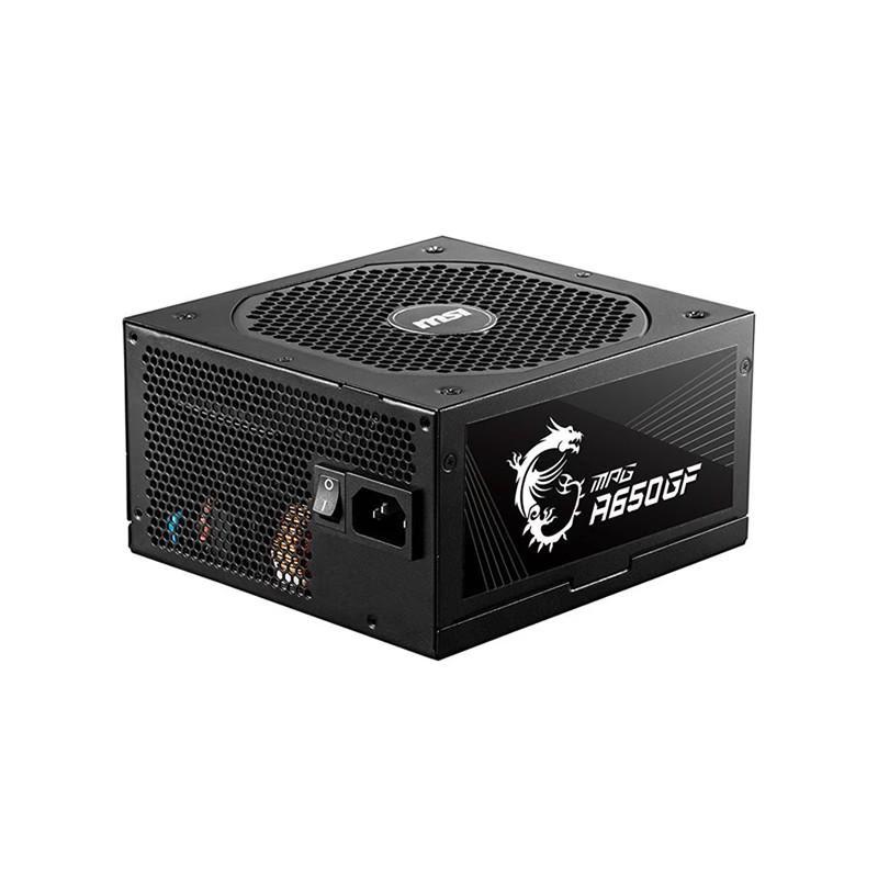 MSI MPG A650GF, Bloc d'alimentation Gamer 650Watts ATX 80PLUS