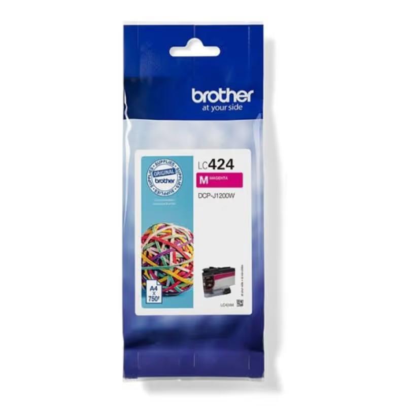 Brother Cartouche Jet d'encre LC424 Magenta