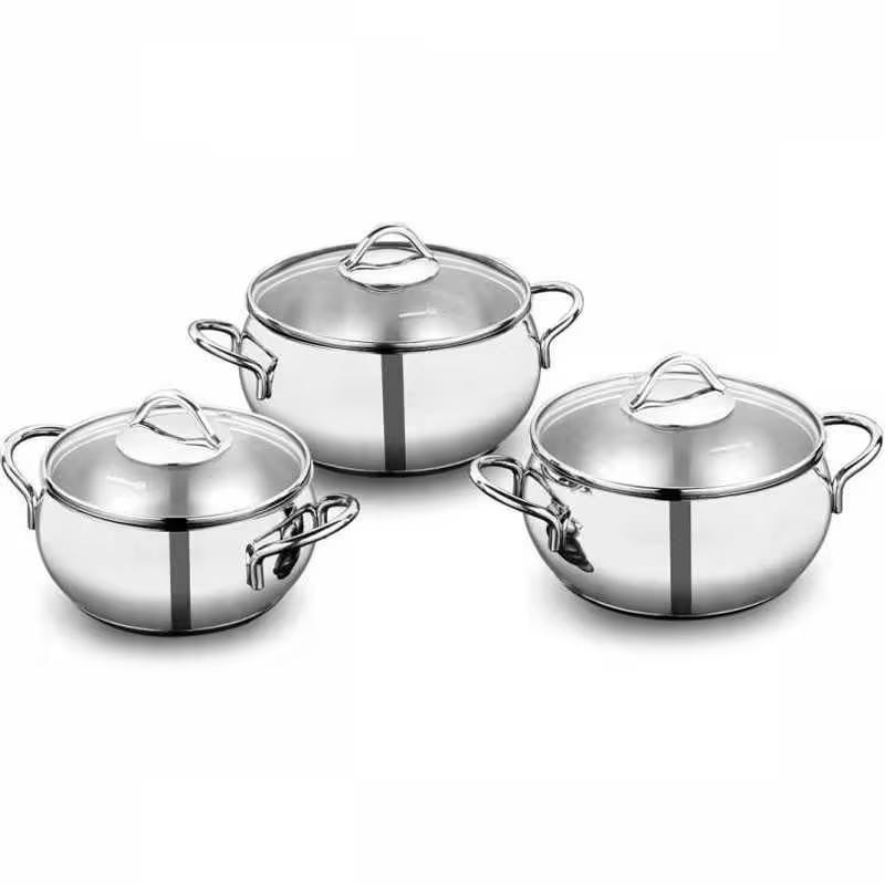 Cookware KORKAMZ TOMBIK 6 PIÈCES A1801 INOX
