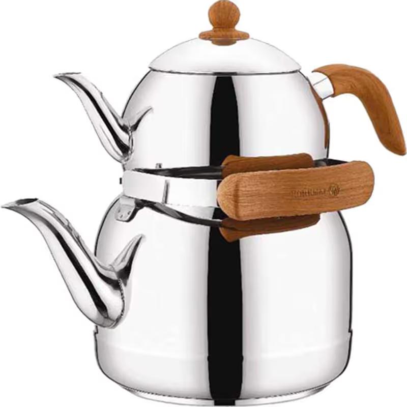Théière Foresta Korkmaz 1,3lt 3,5 L A217 Inox