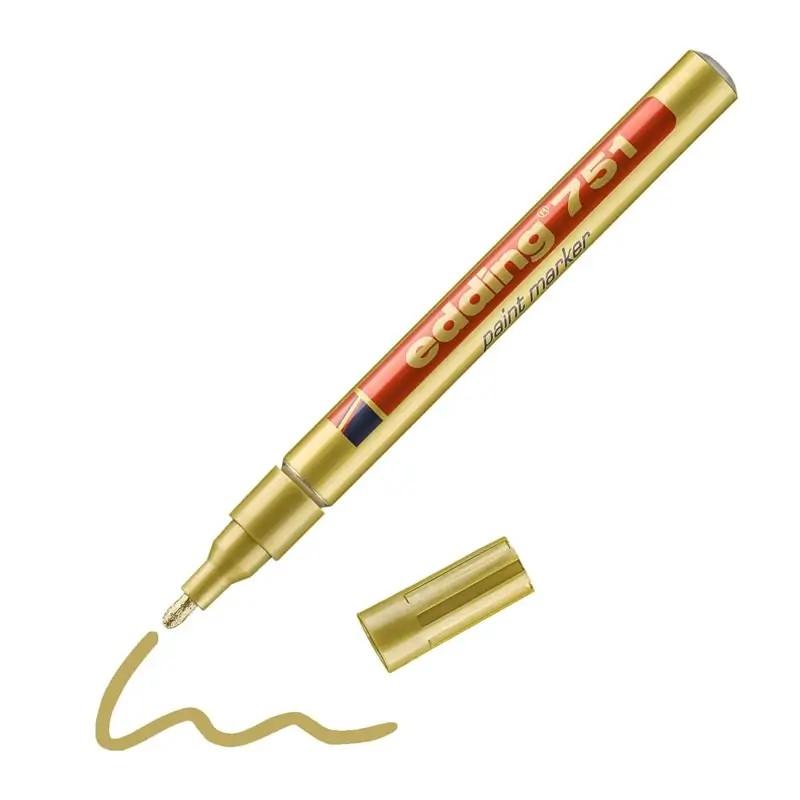 Paint Marqueur Edding 751 Doré