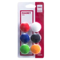 Blister De 6 Boutons De Fixation Magnétique