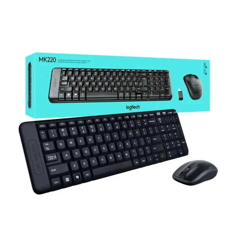 Logitech Clavier Souris USB Mk220