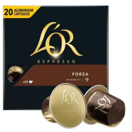 Nespresso PAQUET DE 20 CAPSULES CAFE L’ COMP FORZA 9