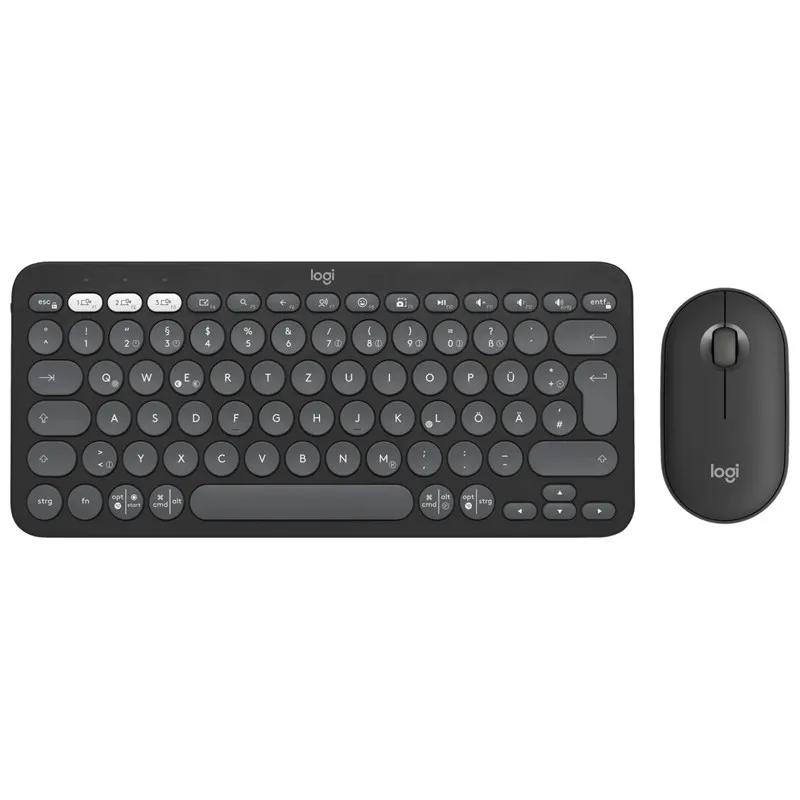 Logitech Clavier Souris Sans Fil Pebble 2 Combo Graphite