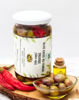 Olives Cassées au Fenouil Sauvage