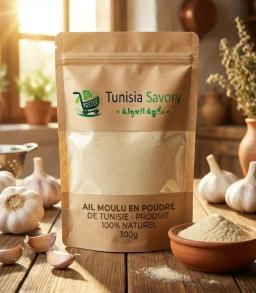 Ail moulu en poudre